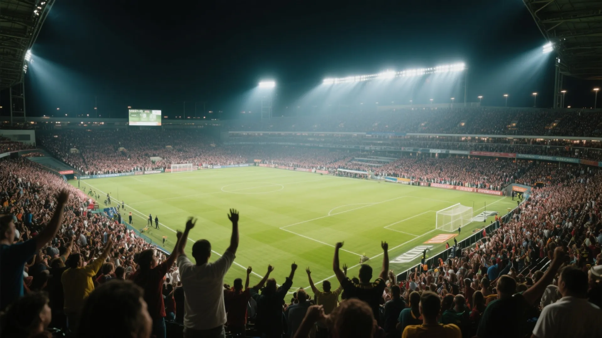 顶级足球赛事直播现场